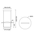 Lampa wisząca Mantra Sun II 9423