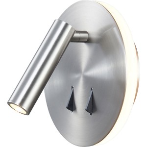 Lampa ścienna Mantra Cayman Satin Nickiel 6081