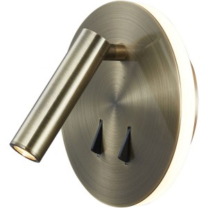 Lampa ścienna Mantra Cayman Antique Brass 6082