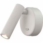 Lampa ścienna Mantra Prea White 6075