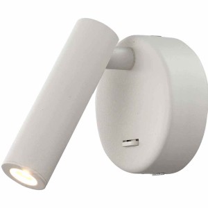 Lampa ścienna Mantra Prea White 6075