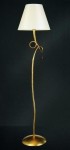 Lampa podłogowa Mantra Paola Gold 3543