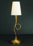 Lampa biurkowa Mantra Paola Gold 3545