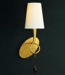 Lampa ścienna Mantra Paola Gold 3548